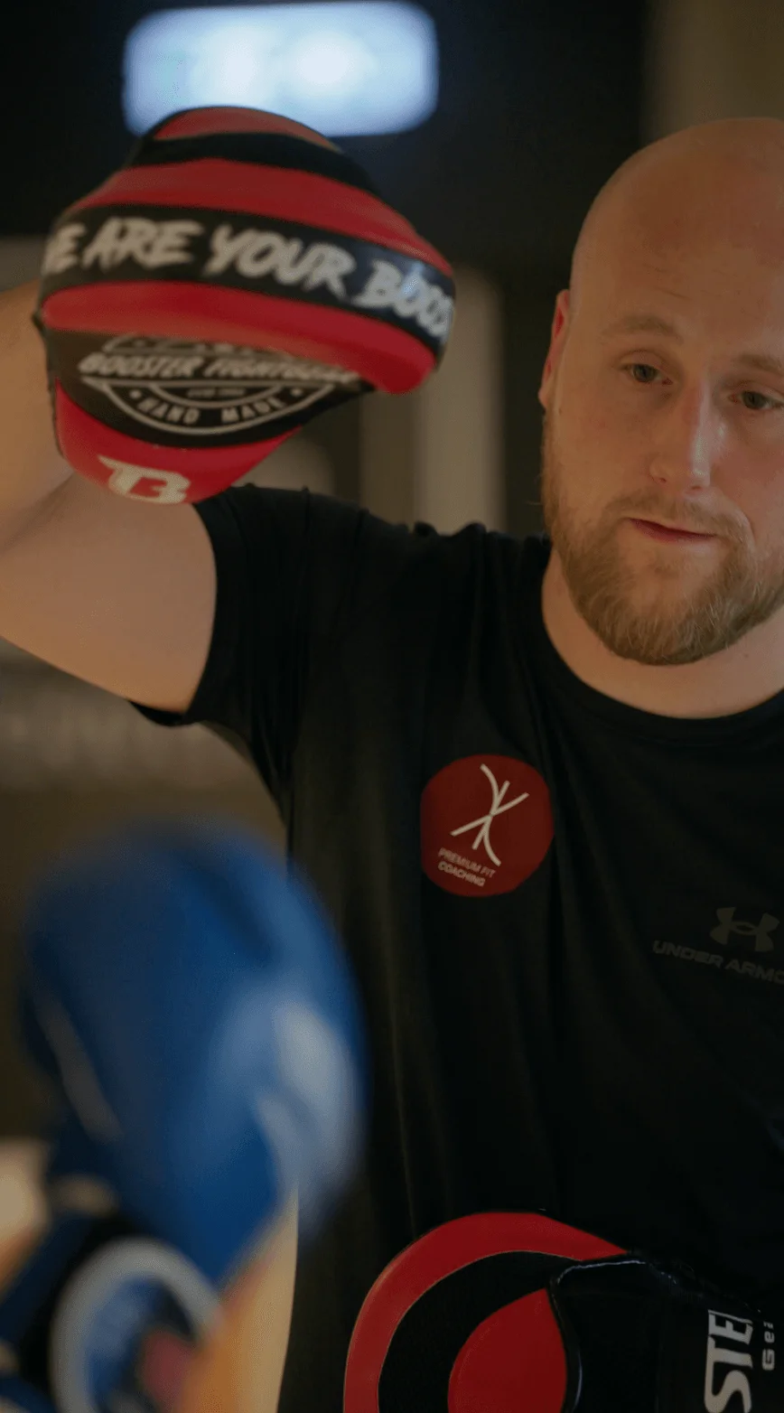 Robin tijdens gecontroleerde 1-op-1 training